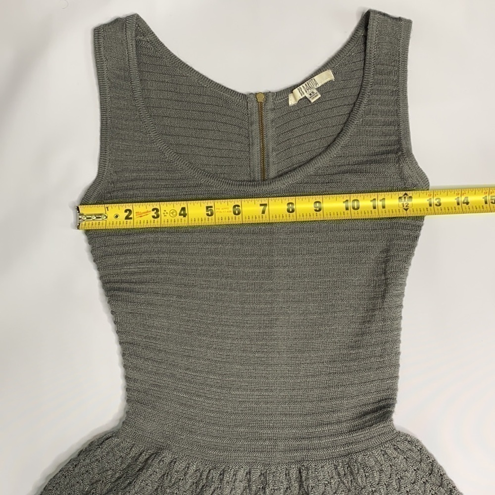 B.B. Dakota Gray Wool Blend Sleeveless Dress XS - Picture 8 of 11